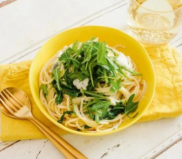 2016-05 spaghetti-gorgonzola-ruccola